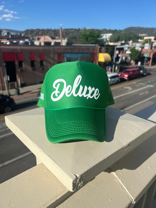 Deluxe "Classic" Trucker Hat Slime Green