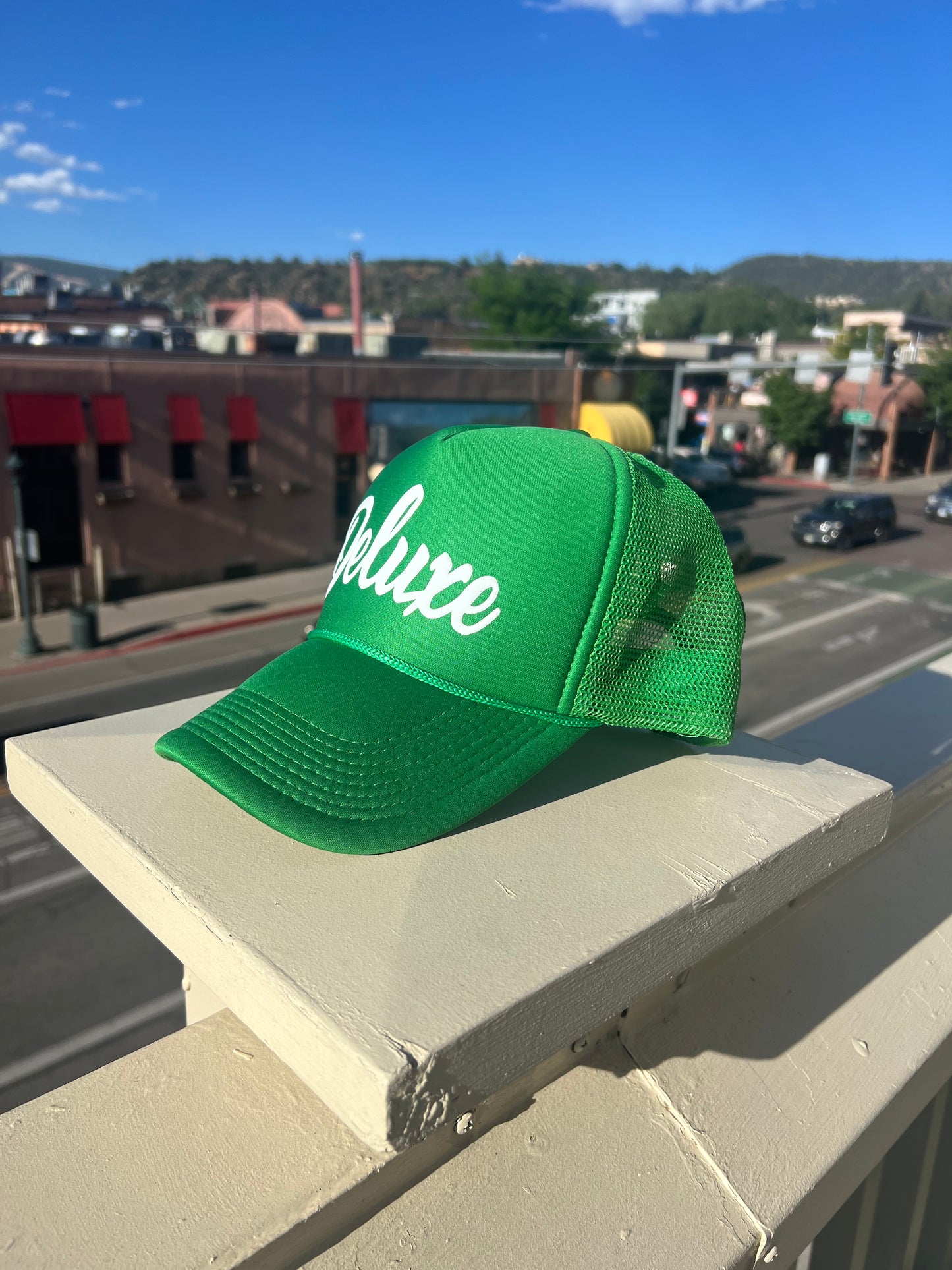 Deluxe "Classic" Trucker Hat Slime Green