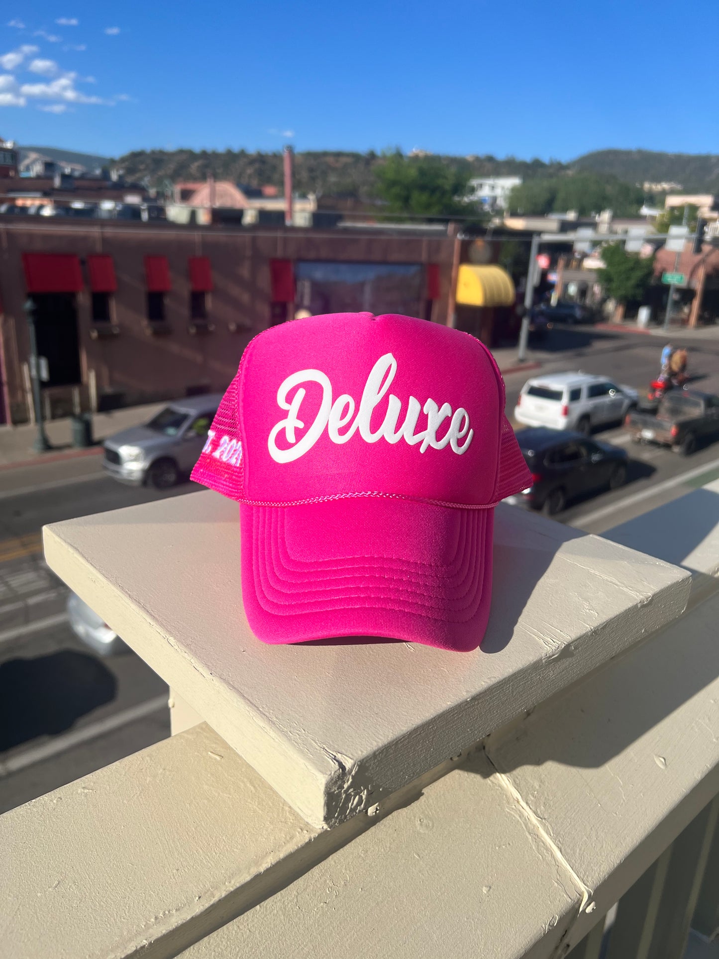 Deluxe "Classic" Trucker Hat Pink