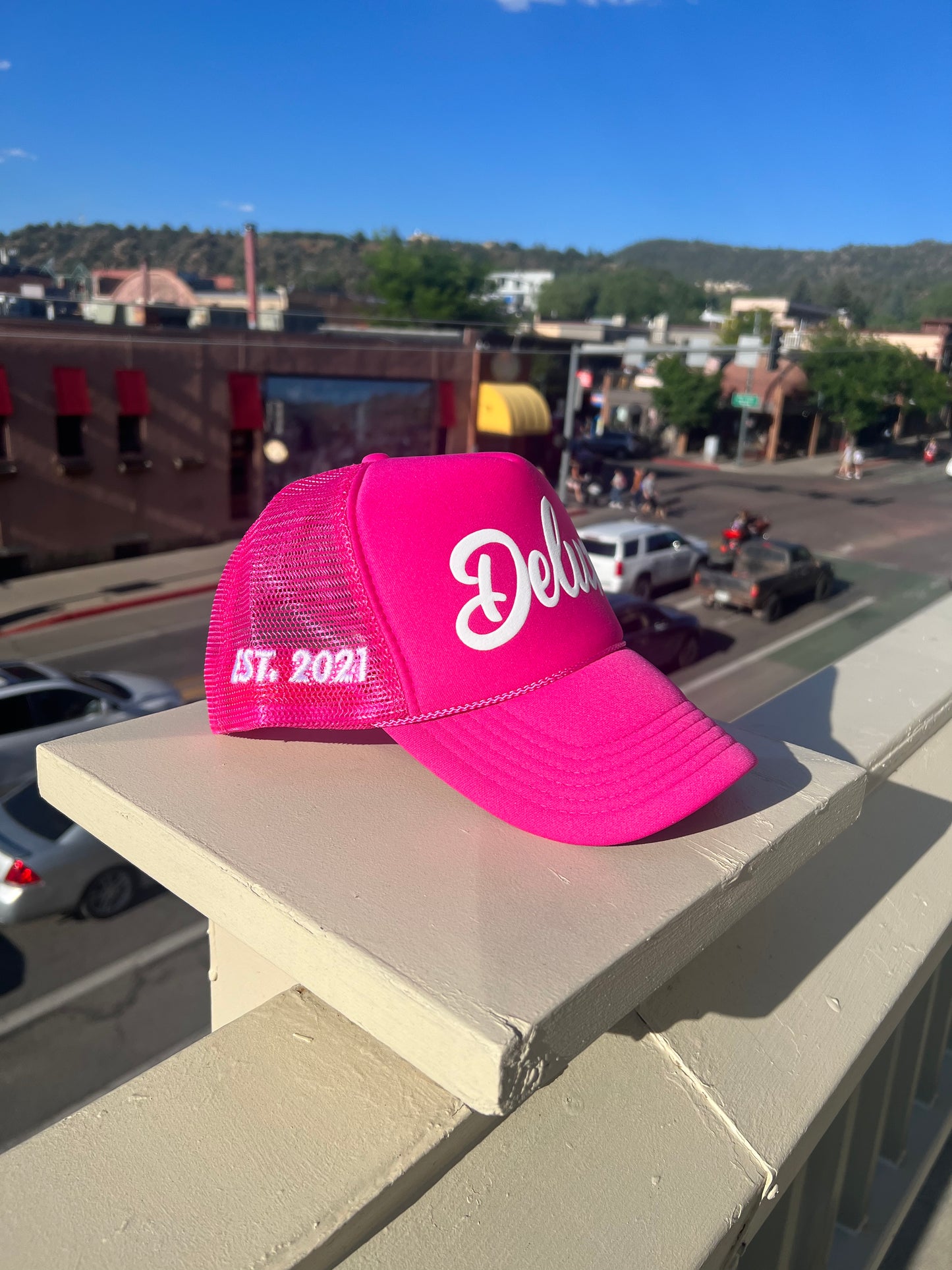 Deluxe "Classic" Trucker Hat Pink