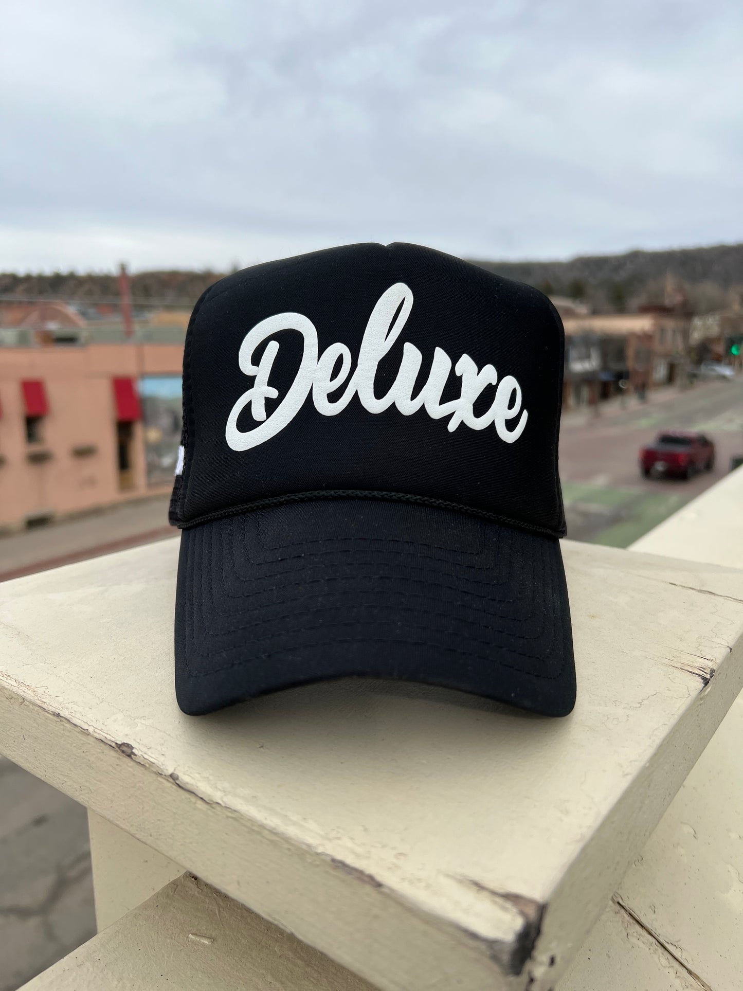 Deluxe "Classic" Trucker Hat Black